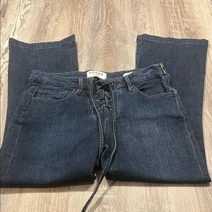 Frame Denim Women's Dark Blue Flare Jeans sizes 25